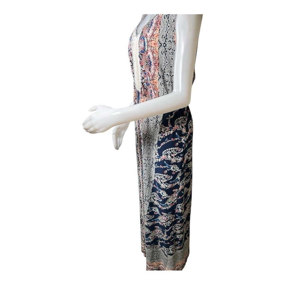NWT One World Live & Let Live Womens Boho Sleeveless Dress Size XXL flower print - Picture 5 of 15